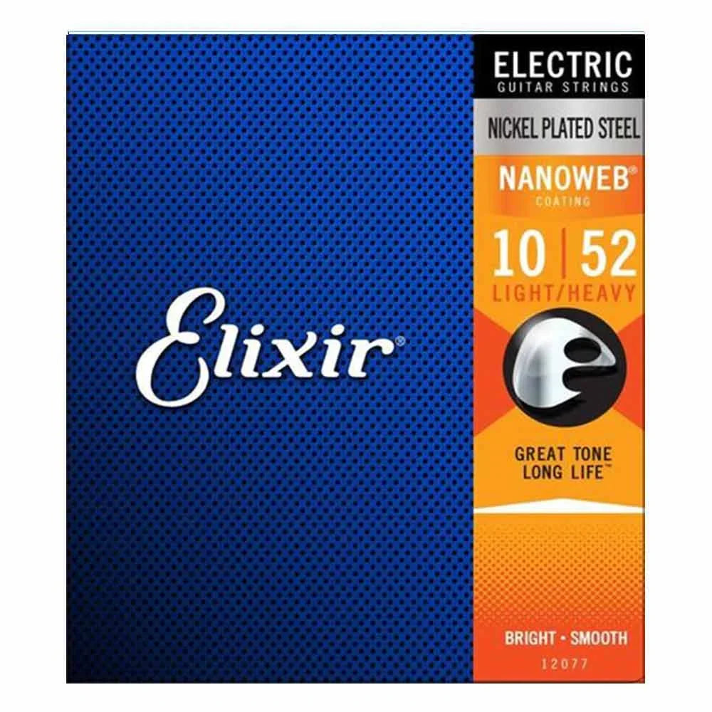 Elixir NANOWEB Nickel Plated Steel Strings 10-52