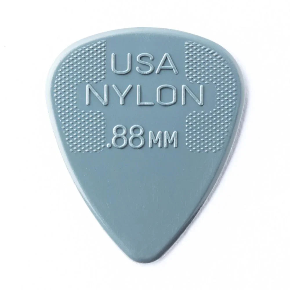 Dunlop Nylon Standard Guitar Picks - .88mm Dark Grey 12-pk