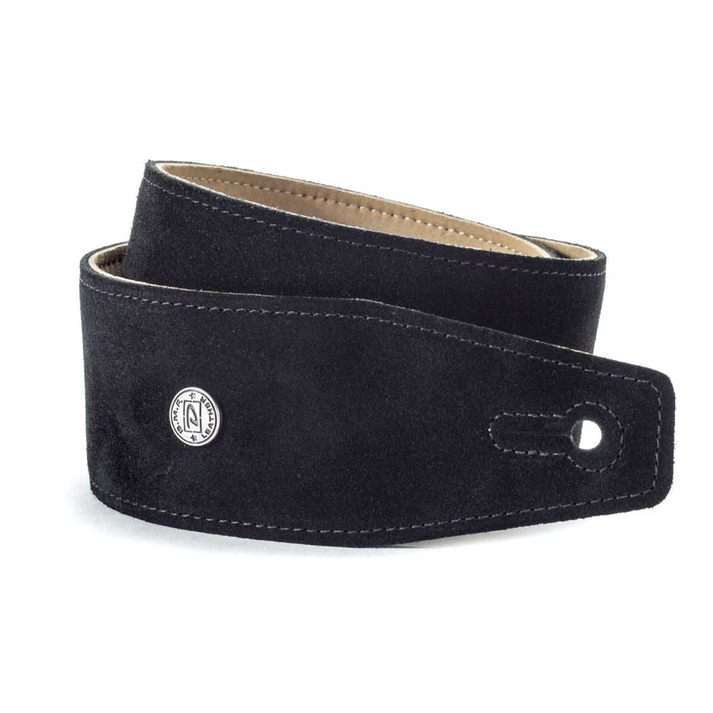 Dunlop Suede Ebony Leather Strap
