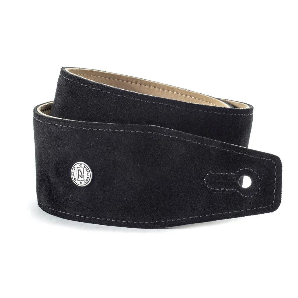 Dunlop Suede Ebony Leather Strap