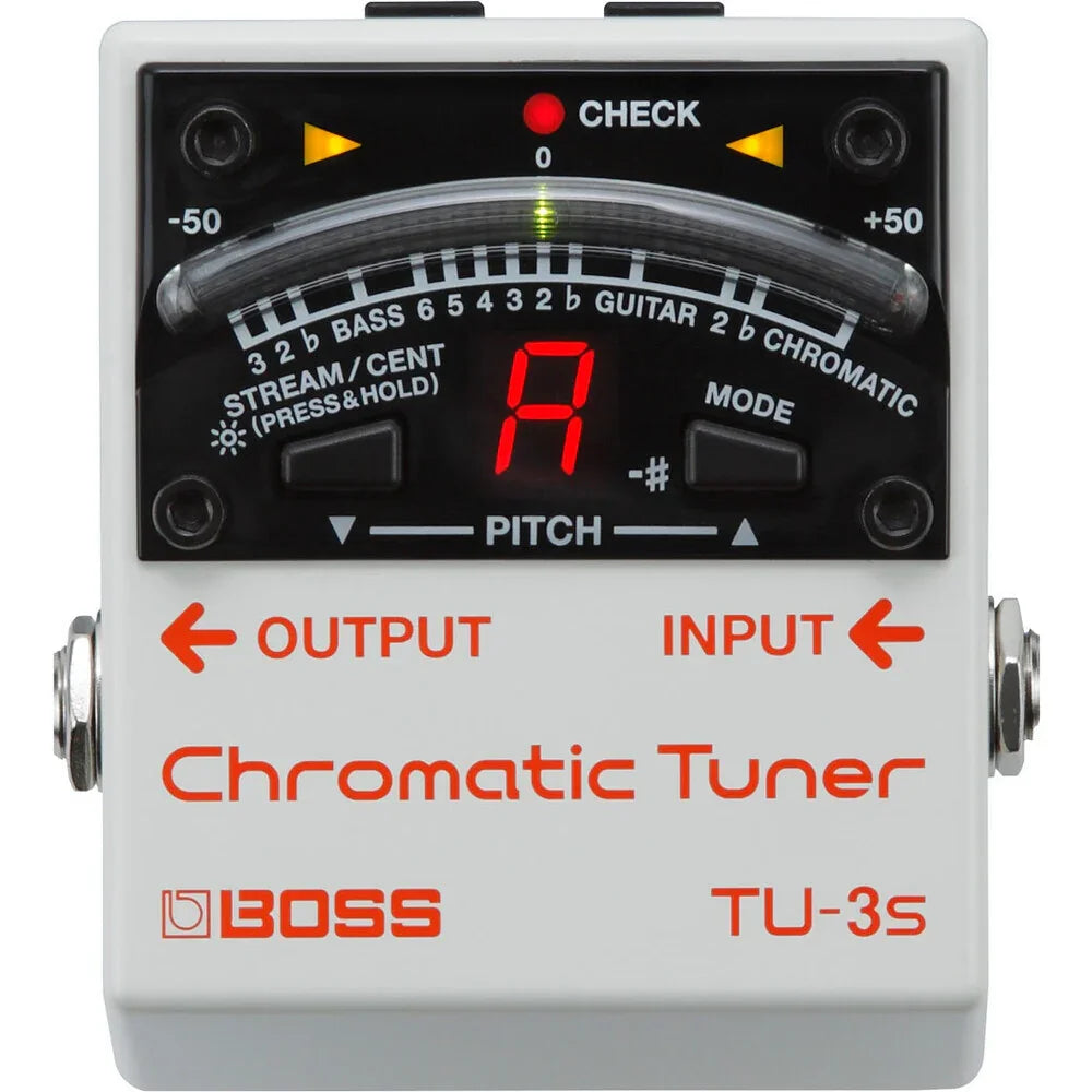 Boss TU-3S Chromatic Tuner Short Pedal