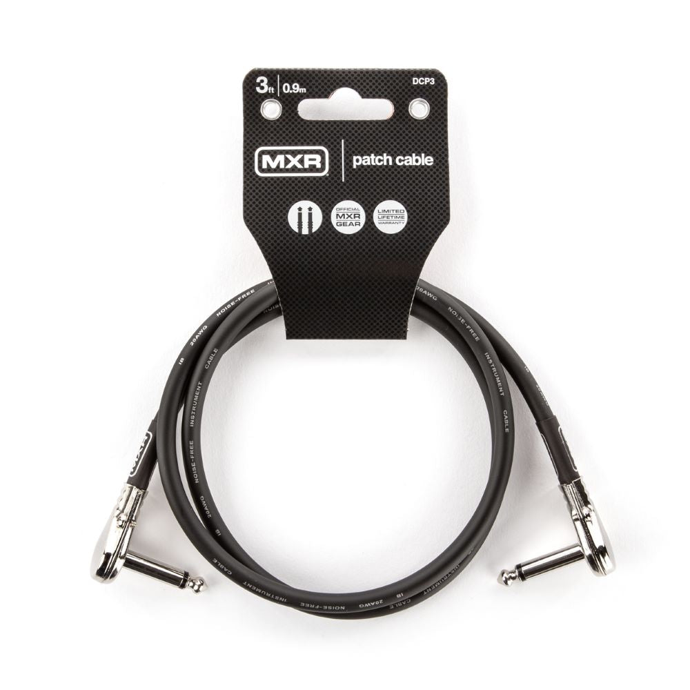 MXR Pedalboard Patch Cable - 2 Right Angle - 3ft
