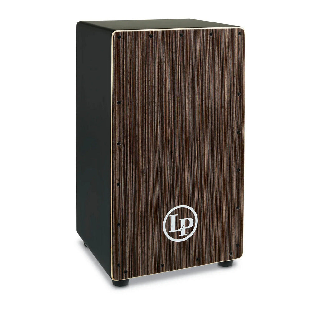 Latin Percussion City Exotic Cajon w/Walnut Craftwood
