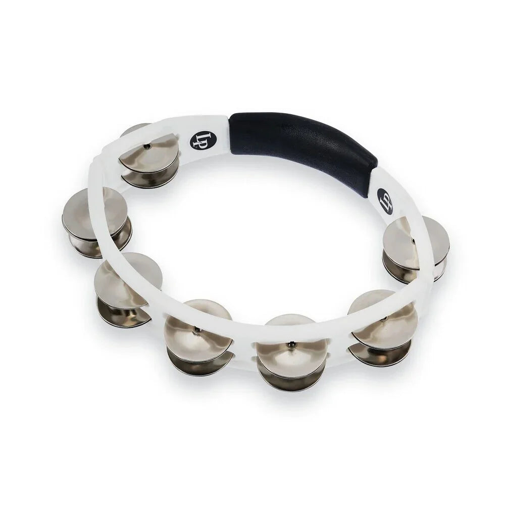 Latin Percussion Cyclops Jingle Tambourine - White