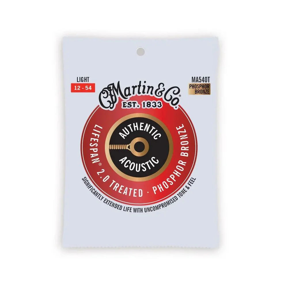Martin Authentic Treated 92/8 Bronze .012-.054 Light