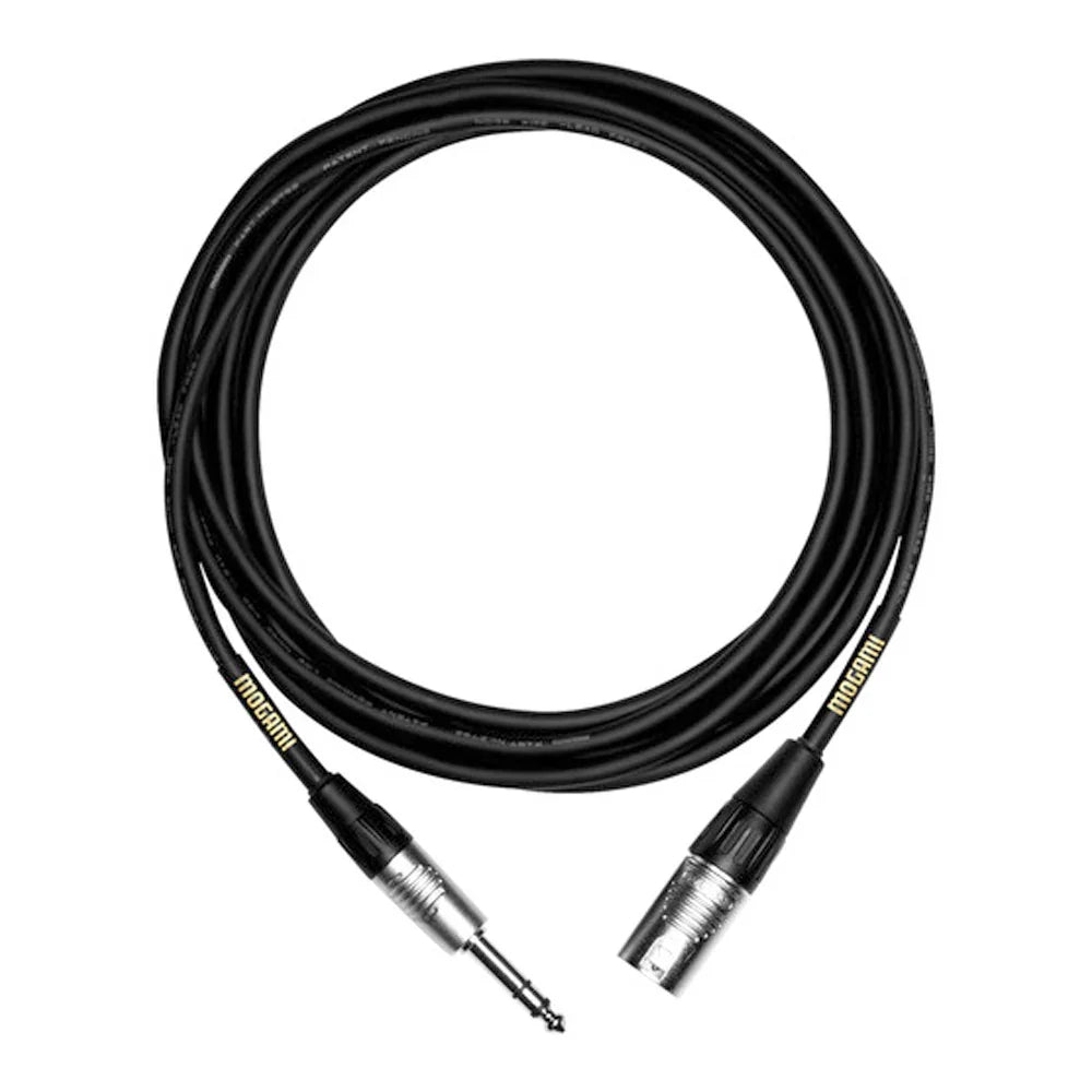 Mogami CorePlus TRS-XLRM Cable - 10 ft