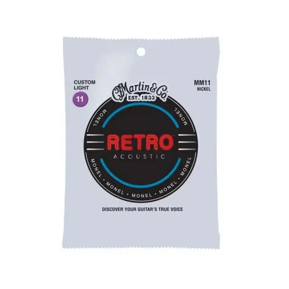 Martin Retro Strings- .011-.052 Custom Light