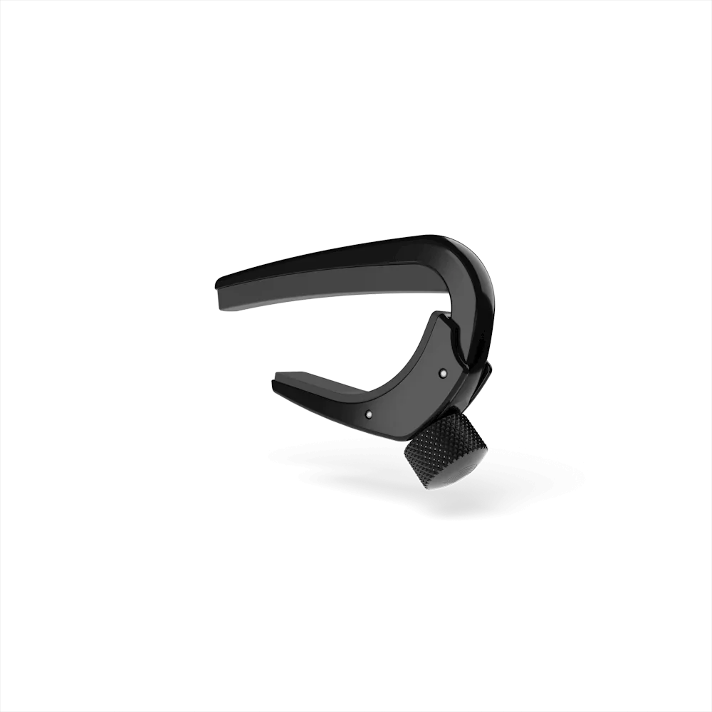 D'Addario Pro Acoustic Guitar Capo - Black