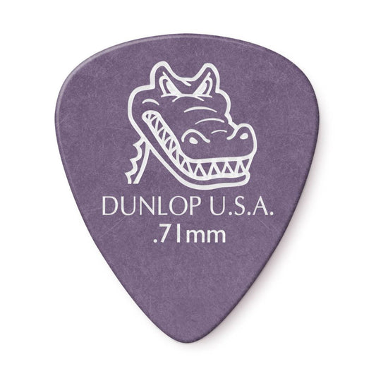 Dunlop Nylon Picks, .71mm, Purple 12-pk