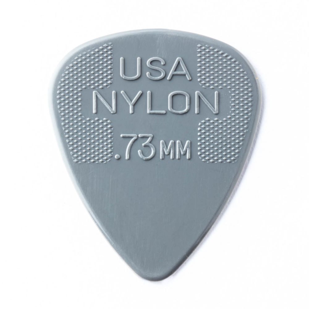 Dunlop Nylon Guitar Picks, .73mm Gray 12-pack