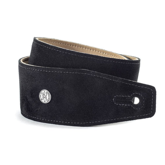 Dunlop Suede Ebony Leather Strap