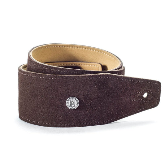 Dunlop Suede Mahogany Leather Strap