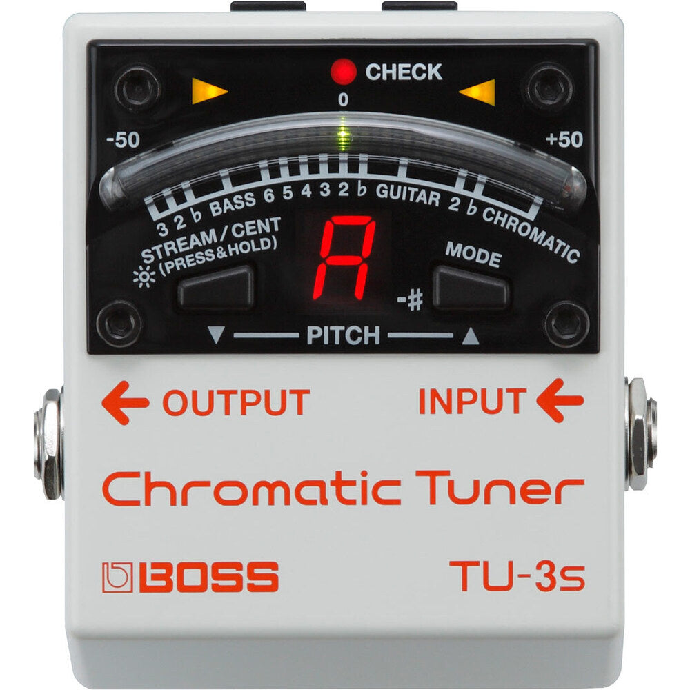 Boss TU-3S Chromatic Tuner Short Pedal