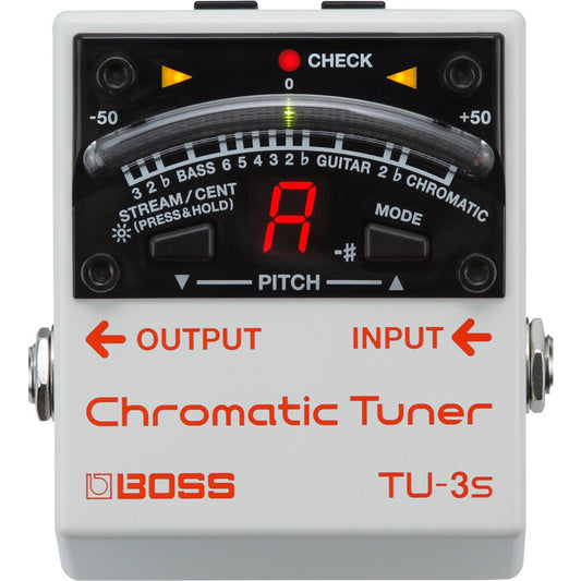 Boss TU-3S Chromatic Tuner Short Pedal