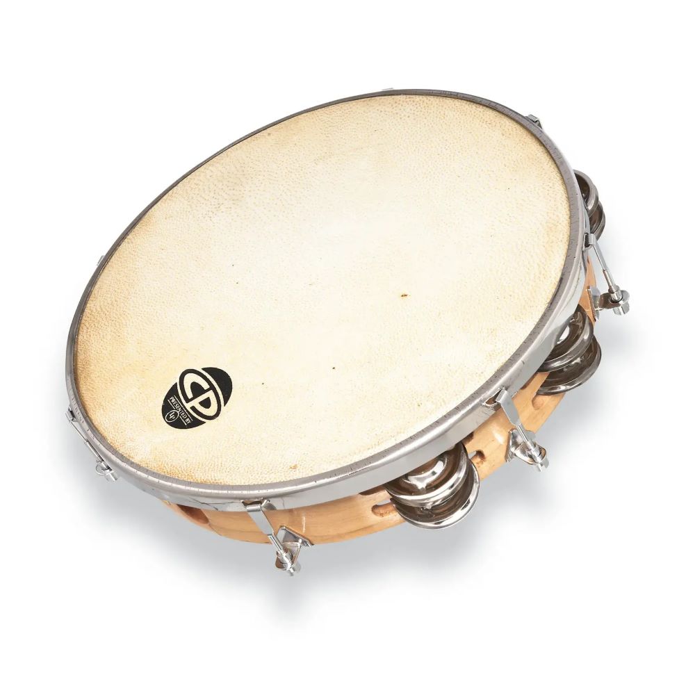 Latin Cosmic Percussion Double Tambourine - 10 "