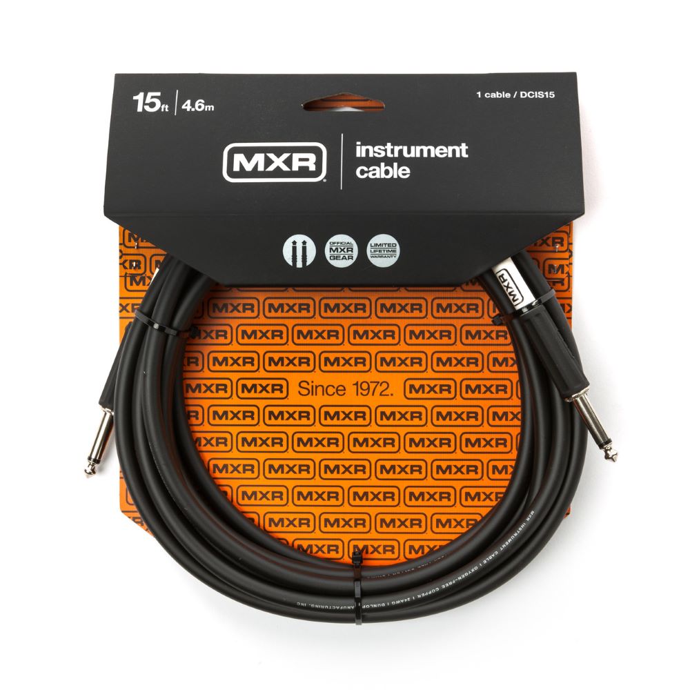 MXR Standard Instrument Cable - 15'