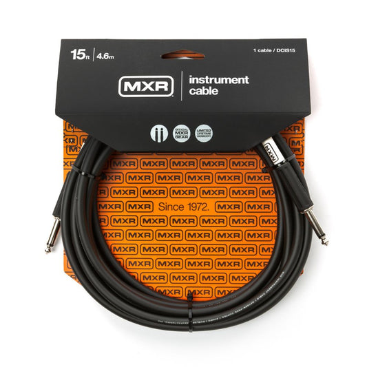 MXR Standard Instrument Cable - 15'