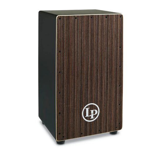 Latin Percussion City Exotic Cajon w/Walnut Craftwood
