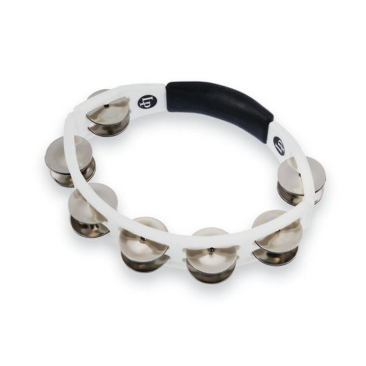Latin Percussion Cyclops Jingle Tambourine - White