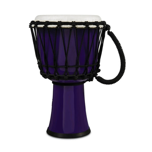 Latin Percussion World 7" Rope Tuned Circle Djembe - Purple