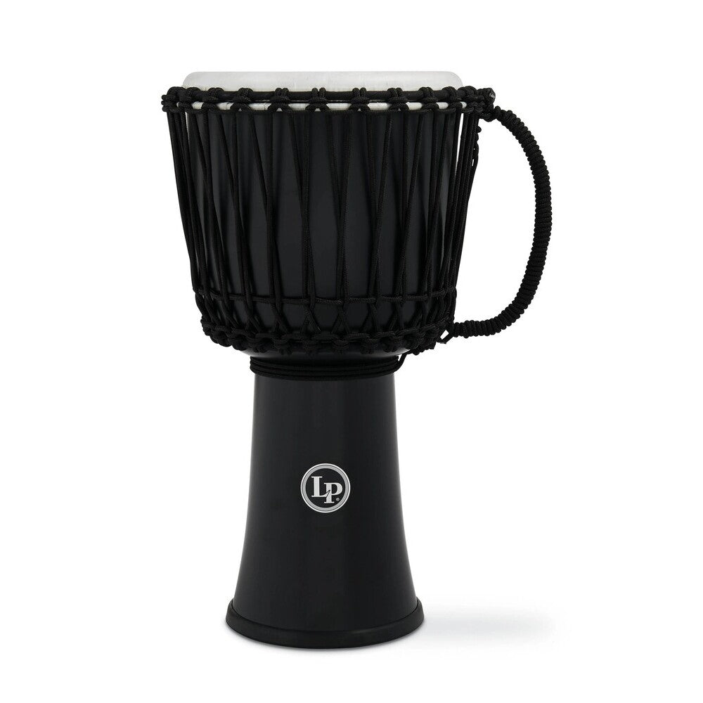 Latin Percussion LP 10" Rope Tuned Circle Djembe - Black