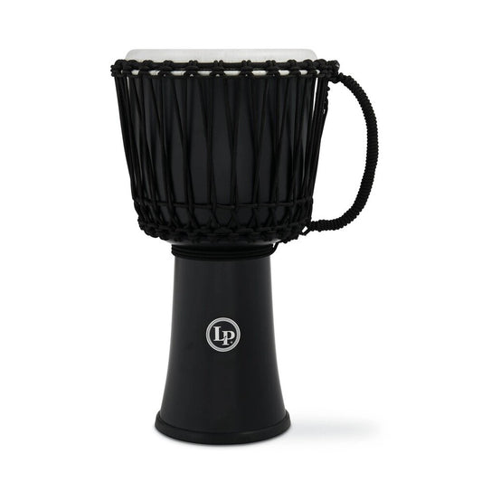 Latin Percussion LP 10" Rope Tuned Circle Djembe - Black
