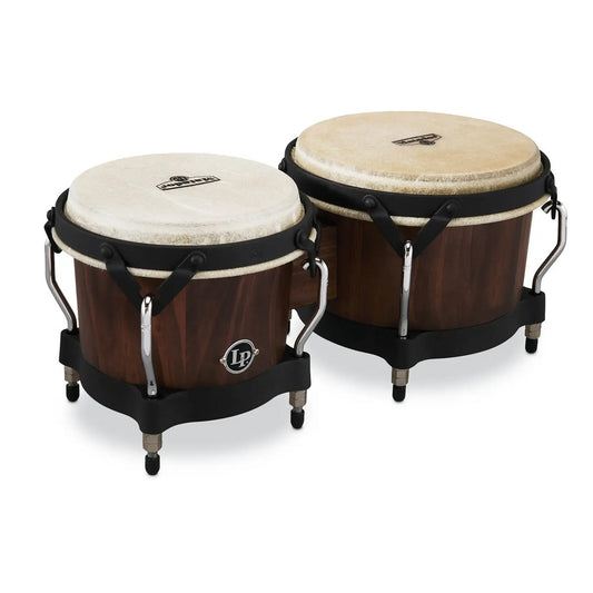 Latin Percussion Matador Traditional Bongos - Whiskey Barrel