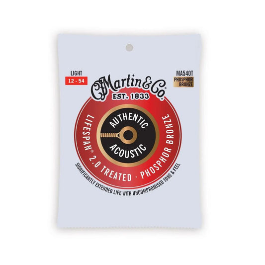 Martin Authentic Treated 92/8 Bronze .012-.054 Light
