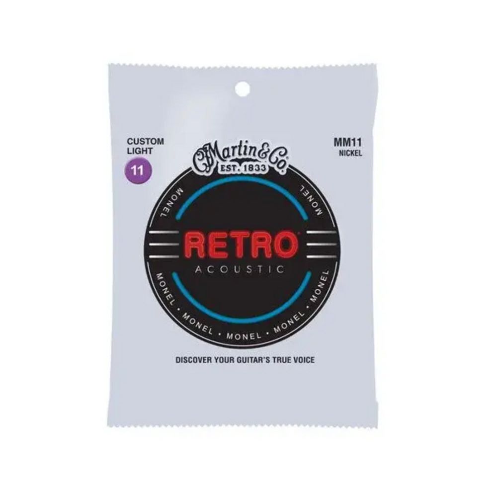 Martin Retro Strings- .011-.052 Custom Light
