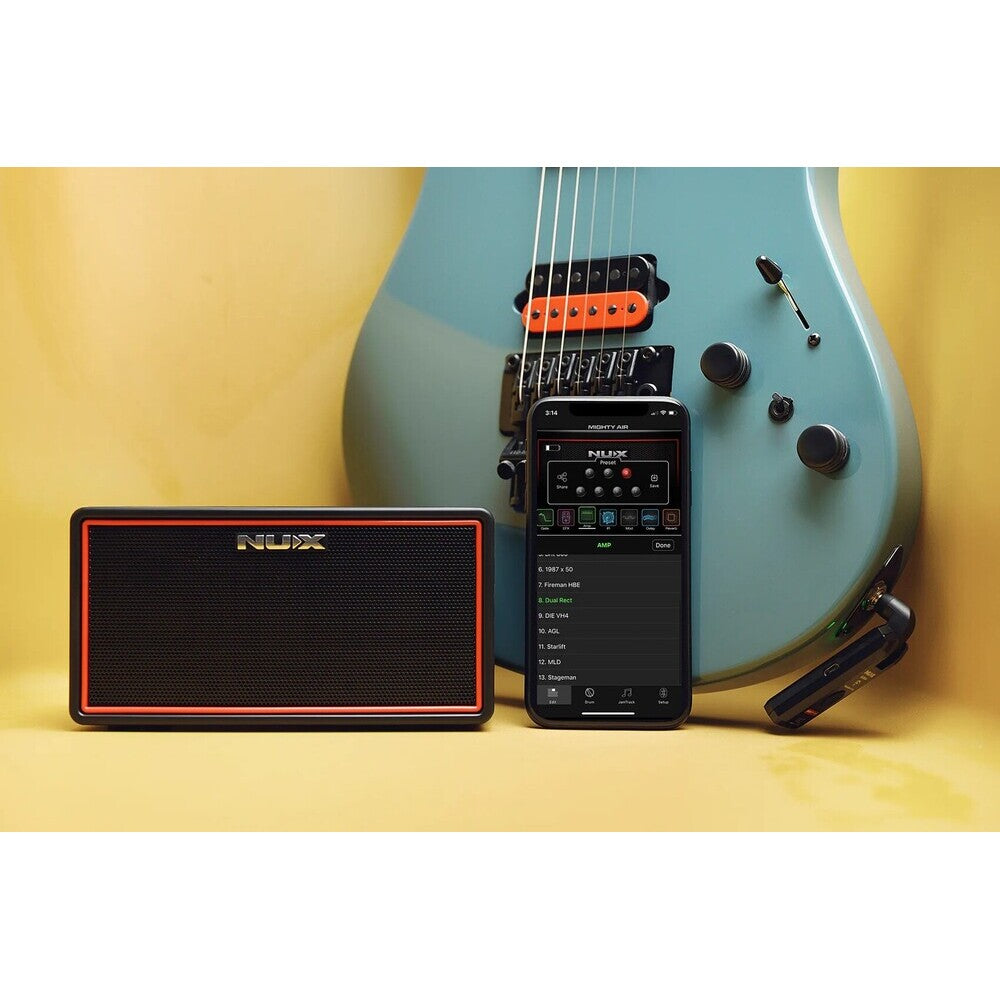 NUX Mighty Air Wireless Amplifier with Bluetooth and Rechargeable Battery