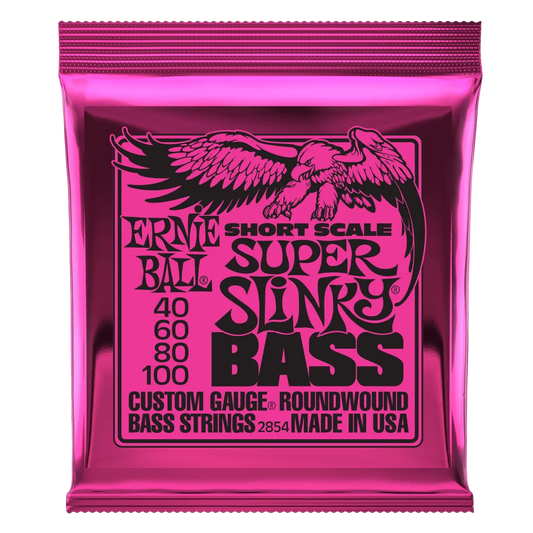 Ernie Ball Super Slinky Short Scale Bass Strings