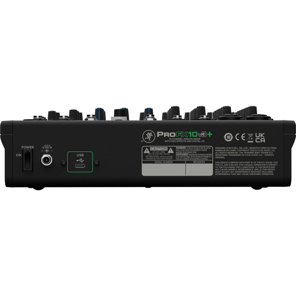 Mackie ProFX10v3+10-channel Mixer w/Bluetooth
