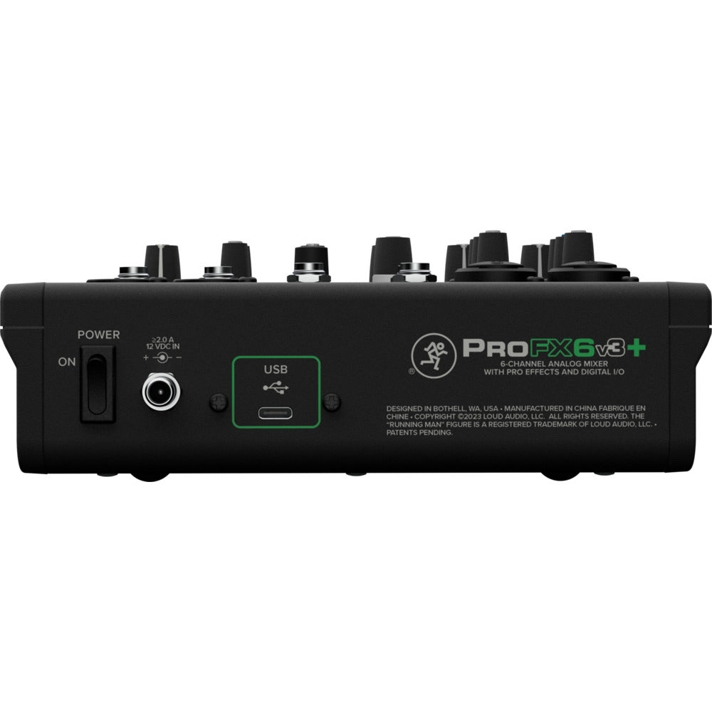 Mackie ProFX6v3plus 6 Channel Mixer w/Bluetooth