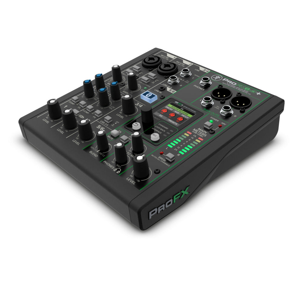 Mackie ProFX6v3plus 6 Channel Mixer w/Bluetooth