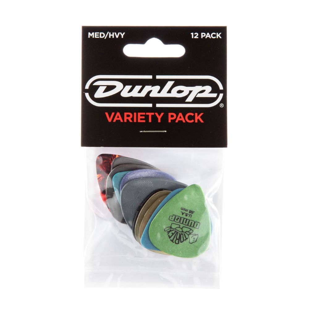 Dunlop Guitar Picks Variety Pack - Medium/Heavy