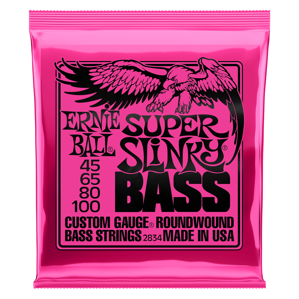Ernie Ball Super Slinky Bass Strings Regular Scale