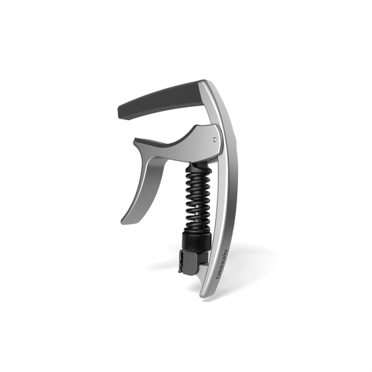 D'Addario Tri-Action Guitar Capo - Silver