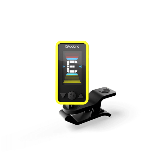 D'Addario Eclipse Instrument Tuner Yellow