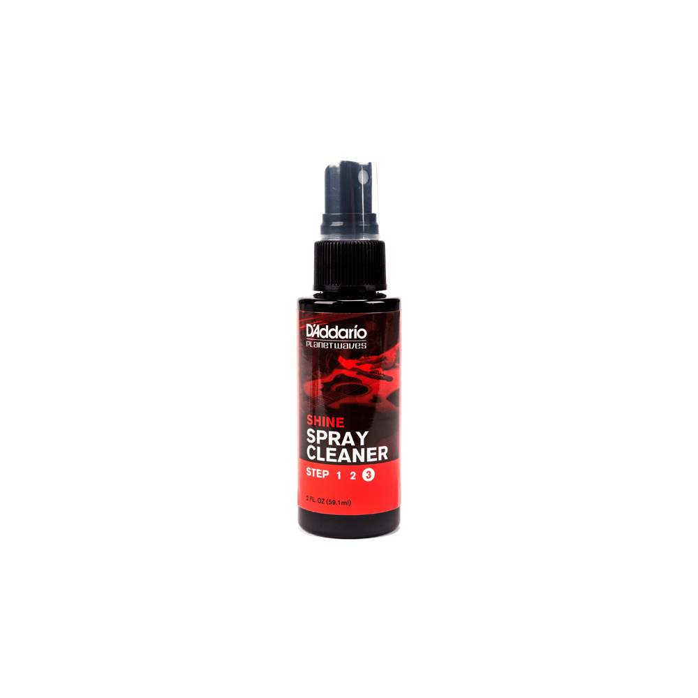 D'Addario Shine Spray Guitar Polish 2oz
