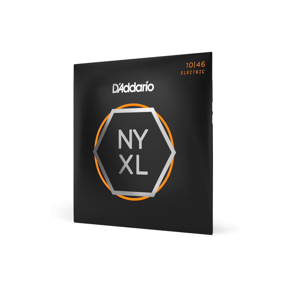 D'Addario NYXL Electric Guitar Strings Nickel Wound .010 - .046 Regular Light