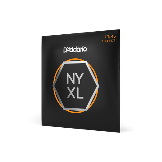 D'Addario NYXL Electric Guitar Strings Nickel Wound .010 - .046 Regular Light