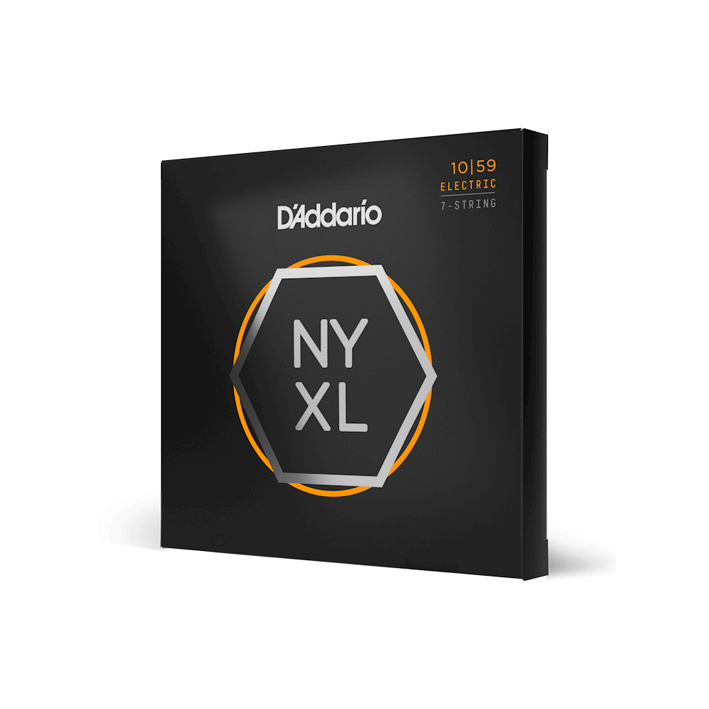 D'Addario Nickel Wound .010-.059 Regular Light 7-string