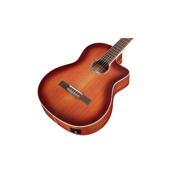 Cordoba C4ce Edge Burst Classical Guitar - Image 3
